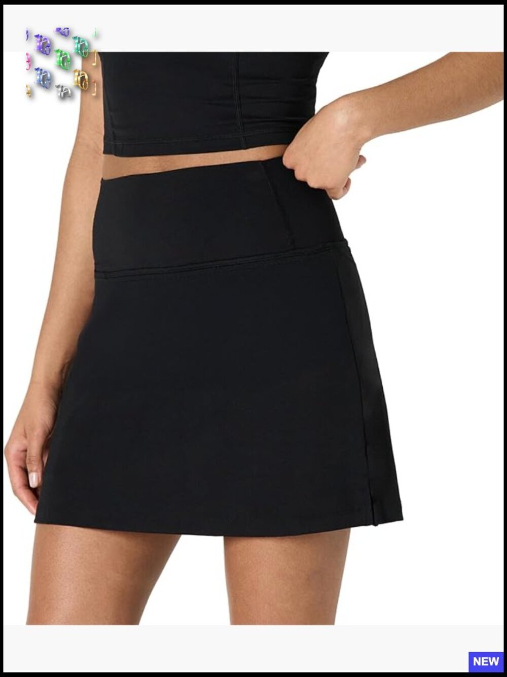 Women's Tennis Skort with Built-in Shorts & Pockets Buttery Soft Formflex